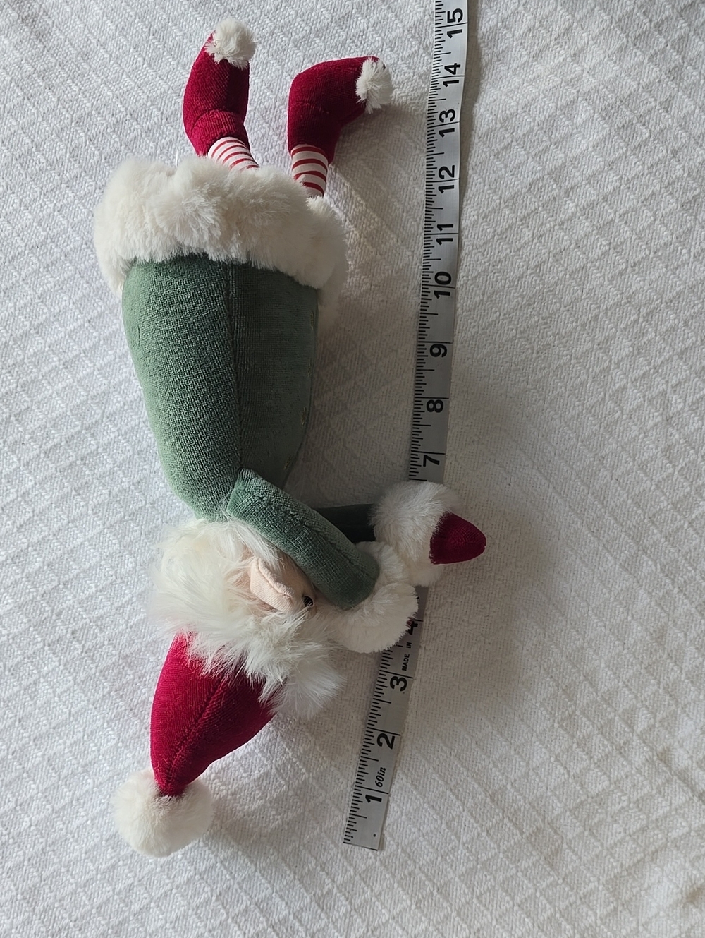 Jellycat Green & Red Elf Plush Holiday Decoration - Picture 14 of 14